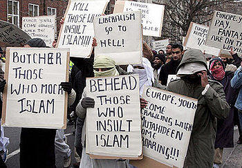muslim reaction to cartoons